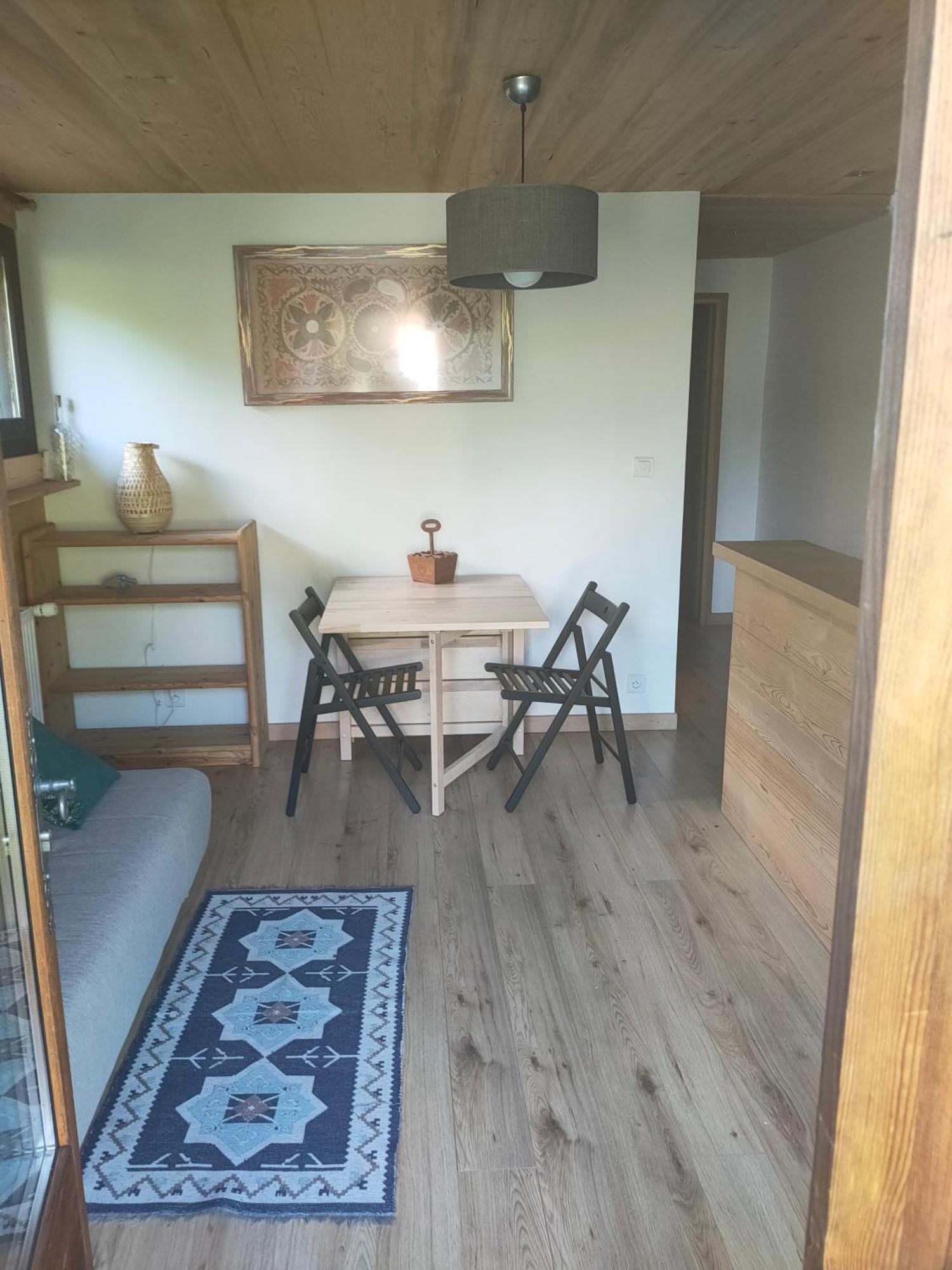 Beau Studio Dans La Vallee De Chamonix Les Trabets Εξωτερικό φωτογραφία